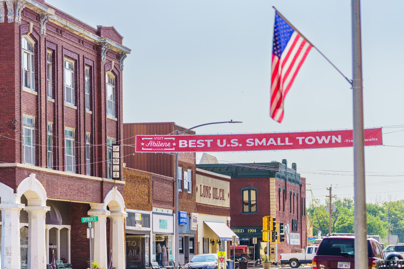 Downtown-Best-US-Small-Town-Abilene,KS